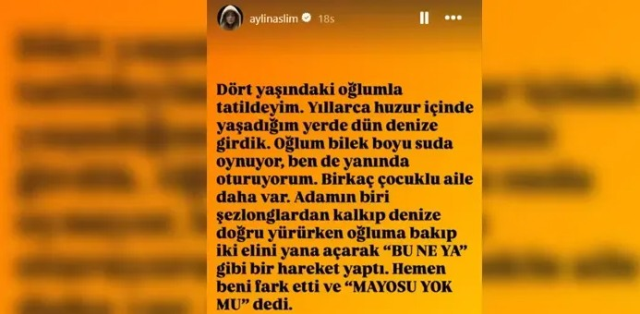 Aylin Aslım'ın plaj tartışması g&uuml;ndem oldu! Aylin Aslım olayı nedir?